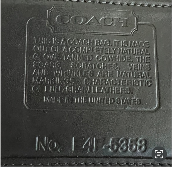 Vintage Coach Leather Briefcase - Picture 14 of 16